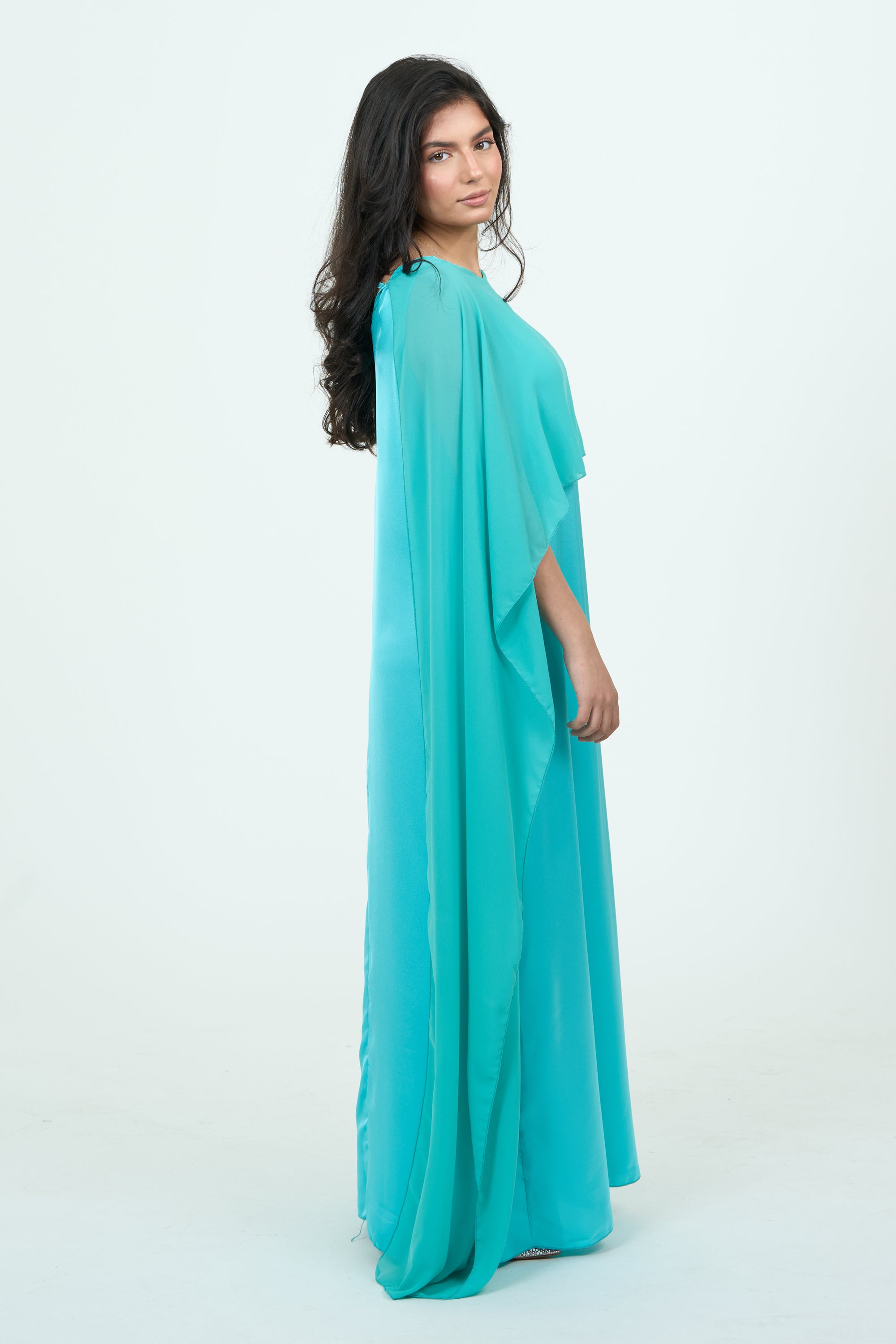 Dubai Dress | Sleeveless Satin Dress