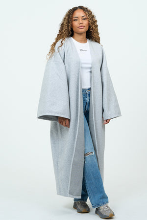 Basic Grey Thick Kimono