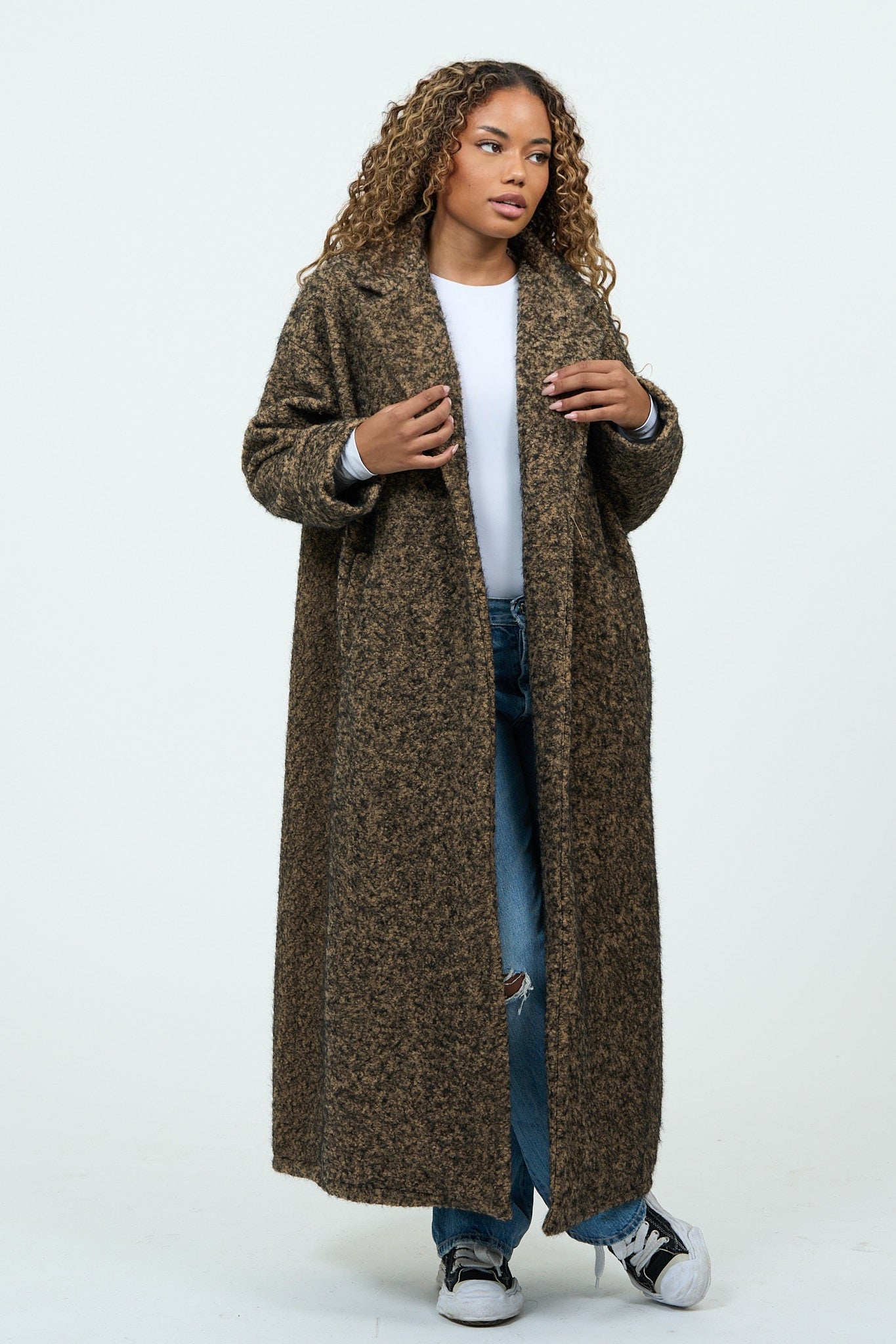 Brown Cozy Every-day Coat