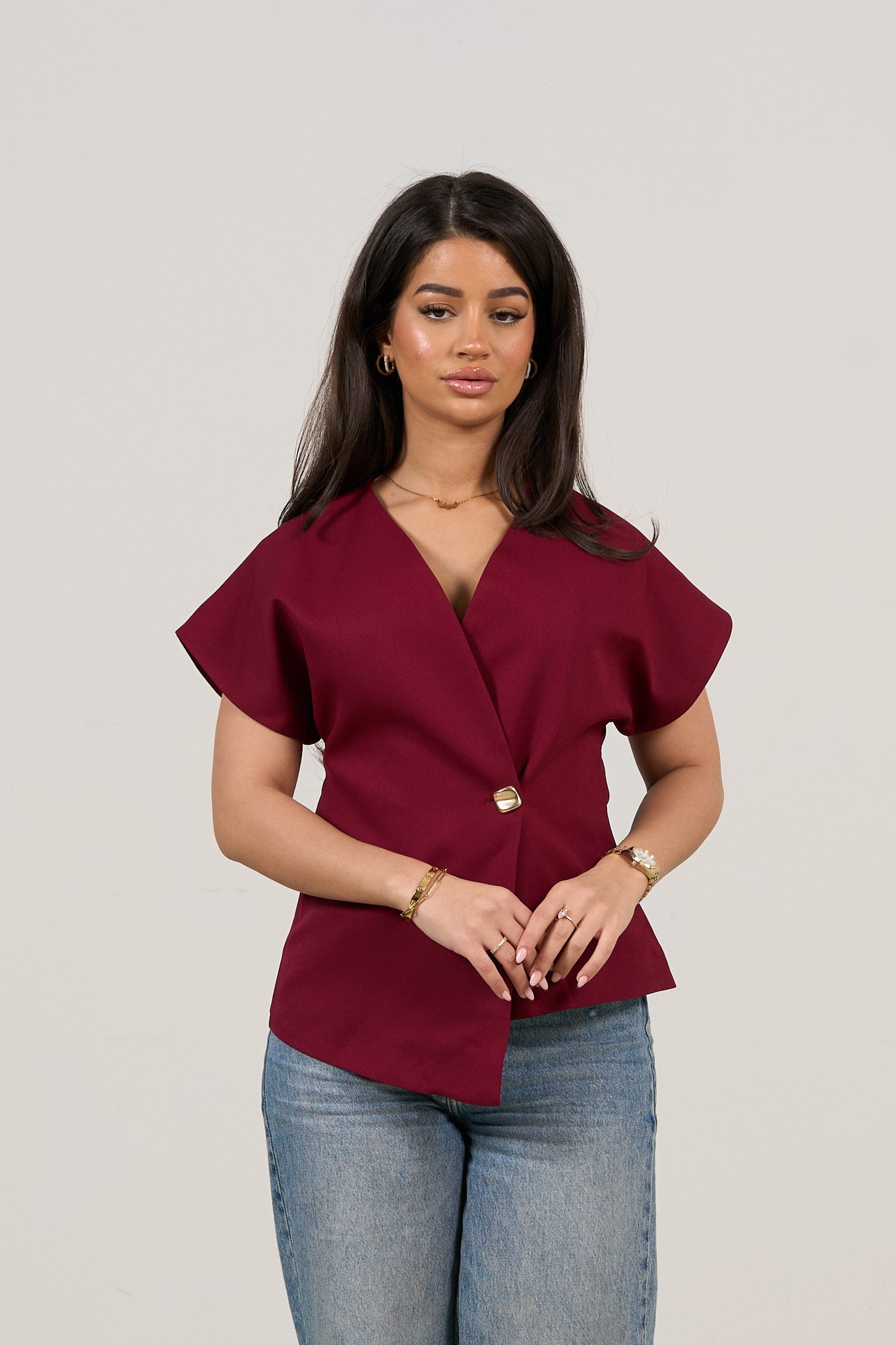 Luxe Wrap Top