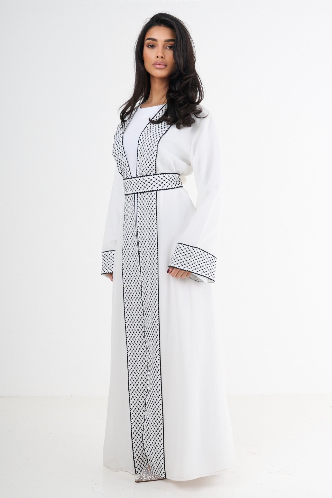 Palestinian Printed Abaya