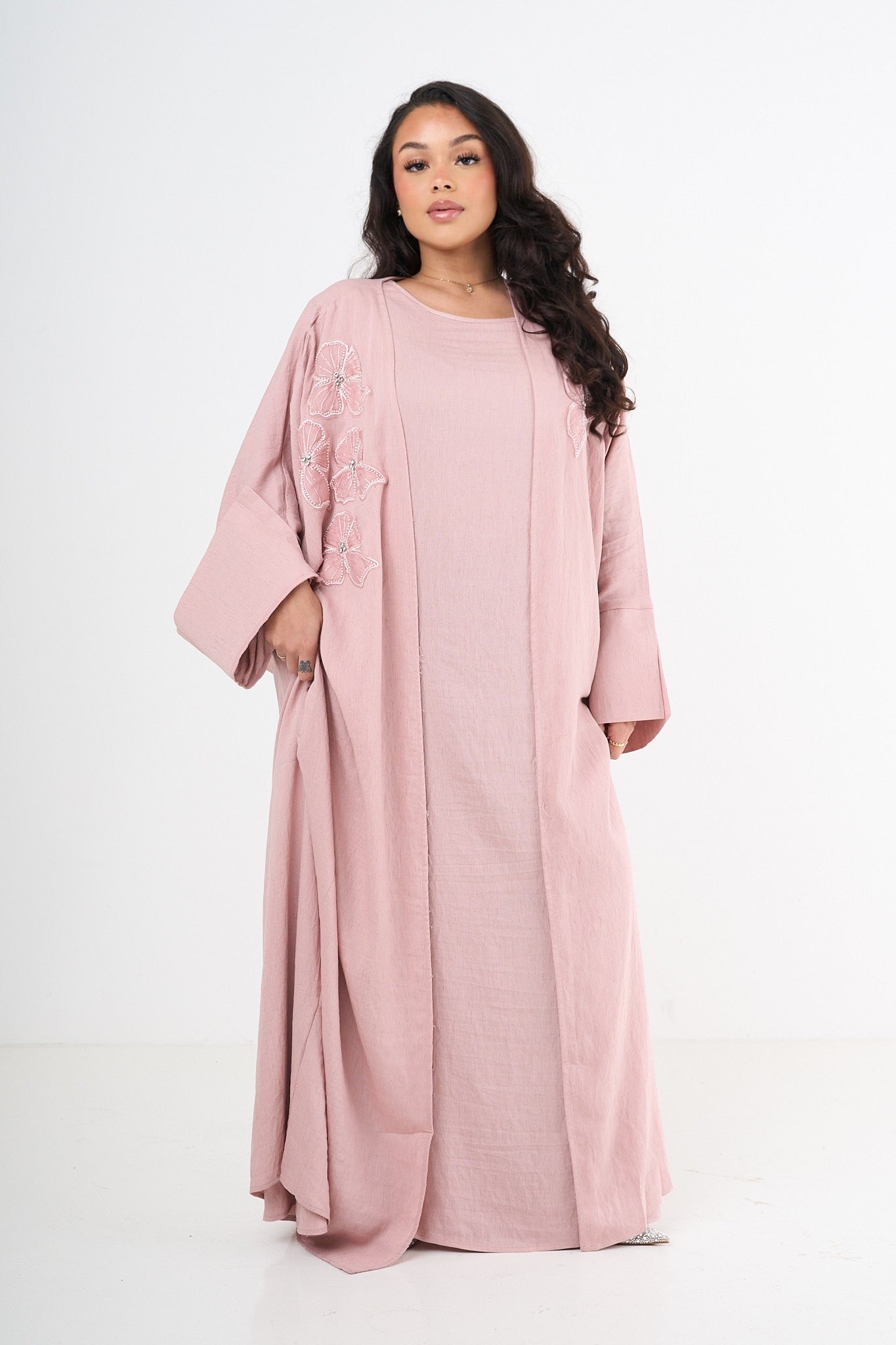 Blossom Abaya Set